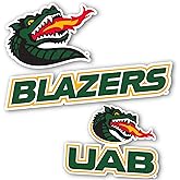 Desert Cactus University of Alabama at Birmingham Sticker Blazers UAB Vinyl Decals Laptop Water Bottle Car Scrapbook (Type 5-2)