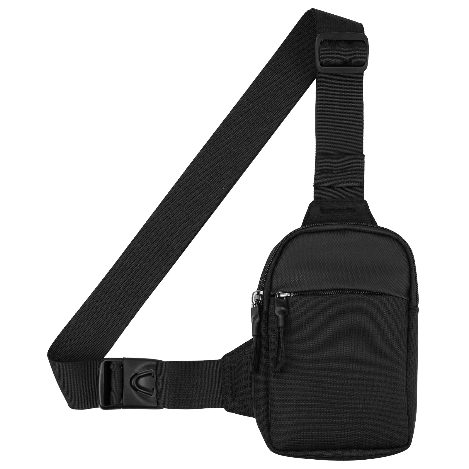 Fantasyon Sling Bag for Men Sling Shoulder Backpack Lightweight Chest Bag Waterproof Crossbody Bag Anti-Theft Shoulder Bag for Men and Women Hiking Cycling Travel Outdoor Sports