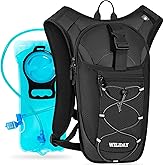 WELIDAY Hydration Backpack with 2L Water Bladder, Lightweight Hydro Pack for Cycling, Running, Hiking, Climbing