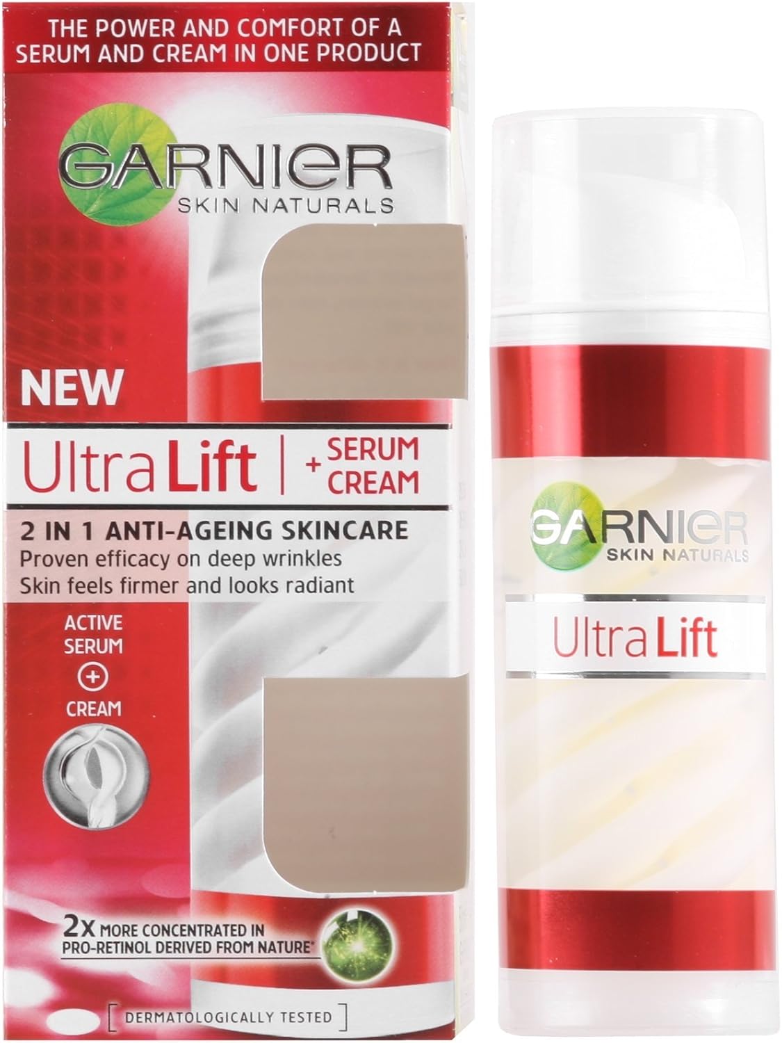 garnier ultralift anti ageing day cream spf15 50ml
