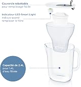 BRITA Style Water Filter Jug Grey 2.4L Starter Pack 3x MAXTRA PRO view 3