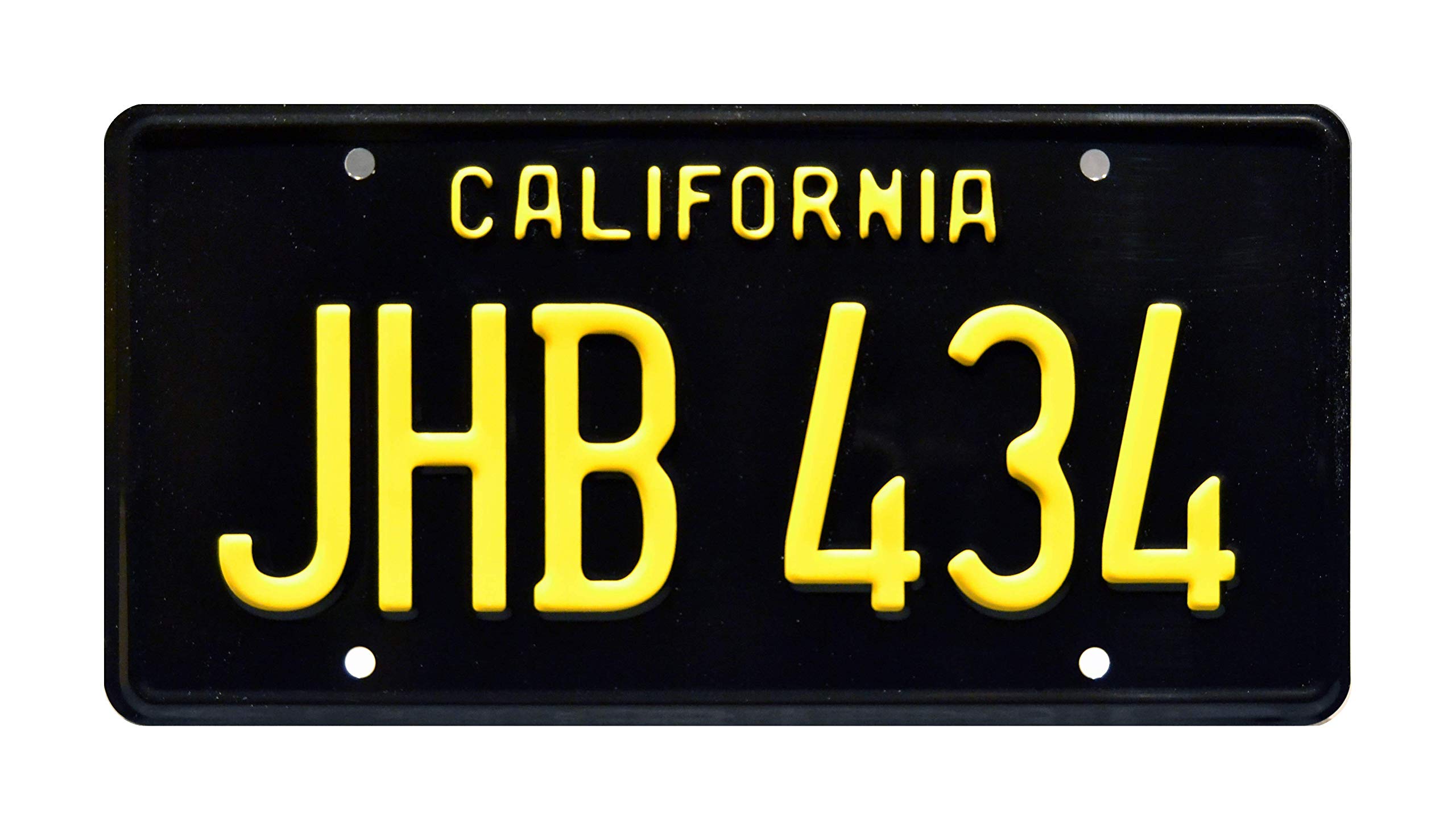 Two Lane Blacktop | JHB 434 | Metal Stamped License Plate