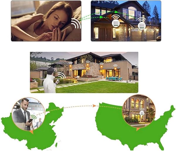 Gaetooely 16A Smart WiFi DIY Switch MDulo de AutomatizaciN del Hogar Inteligente Funciona con la AplicaciN Alexa Home Smart Life