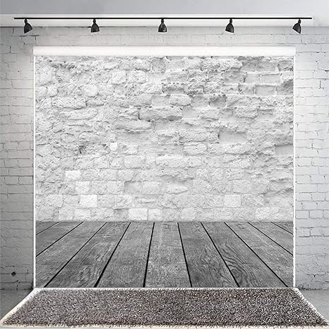 Amazon Com F Fun Soul 5x5ft 1 5x1 5m Gray Brick Wall Backdrop