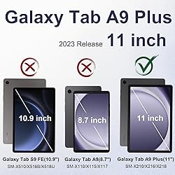WESOROL Case for Samsung Galaxy Tab A9 Plus 11 Inch