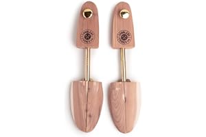 Cobbler's Choice Cedar Shoe Tree - Made With All Natural Aromatic Cedar Wood !