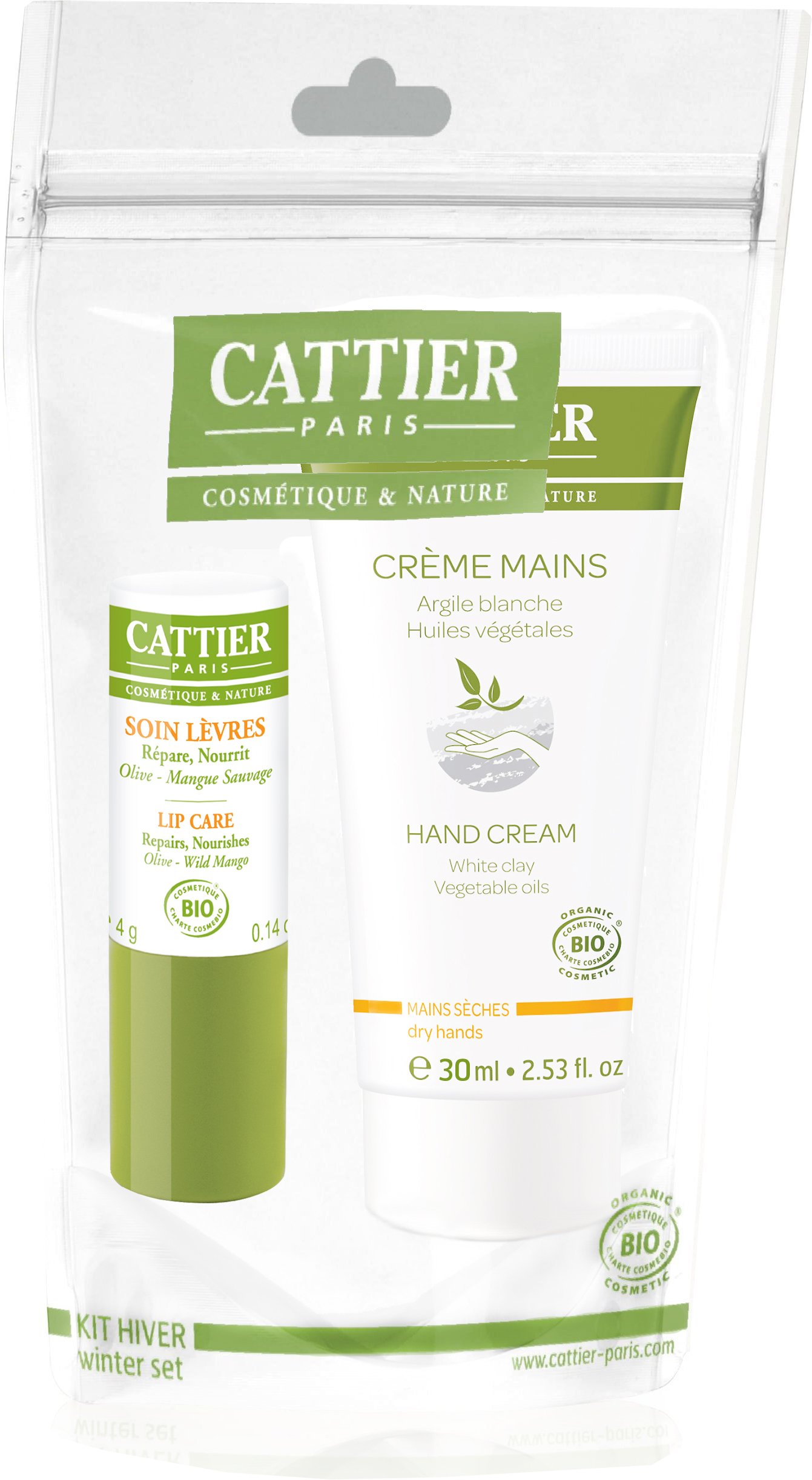 Cattier Moisturising Set