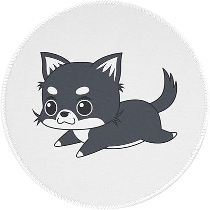 Amazon Acadest マウスパッド かわいい チワワ 犬 マウスパッド おしゃれ 滑り止め かわいい ミニ マウスパッド 小型 丸型 オフィス ホーム用 男女兼用 Acadest パソコン 周辺機器 通販