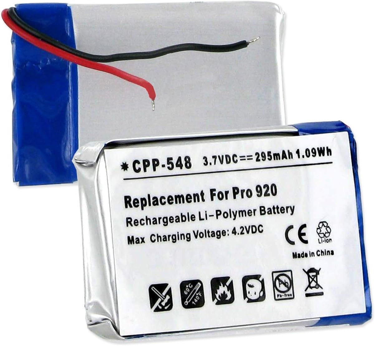 Jabra Pro 920 3.7V 295mAh Li-Pol replacement battery