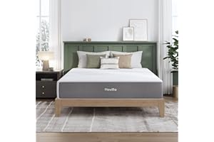 Novilla Queen Mattress, 12 Inch Gel Memory Foam Queen Size Mattress in a Box, Bamboo Charcoal Foam & Breathable Cover for Clean, Peaceful Sleep, Supportive & Pressure Relieving, CertiPUR-US Certified