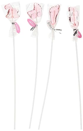 Amazon Com It S A Girl Baby Shower Lollipops Suckers And Lollipops Grocery Gourmet Food