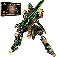 JMBricklayer Mech Sets Robot Building Blocks for Adults 70125, Cool Mechs Warrior Hero Model Building Sets for Boys 8-14 Girls, Transforming Mech with Weapons for Display Decor Gifts Ideas(744 PCS)