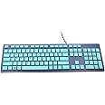 Keyboard Skin Compatible for Dell Inspiron AIO Desktop 24" 27" 5400 5490 7700 7790，Dell KB216 KB216p KB216d Wired Keyboard, Dell KM636 Wireless Keyboard, Dell Optiplex 5250 3050 3240 5460 7450 (Mint)