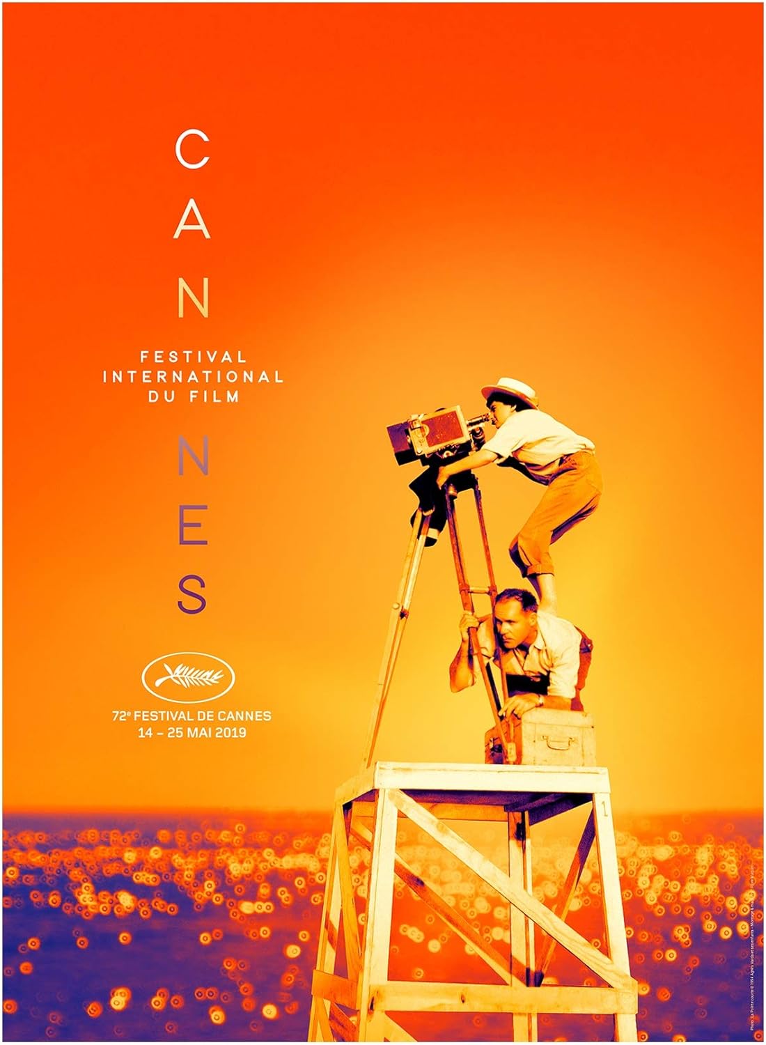 Amazon De Offizielles Poster Des Festival Cannes 2019 160 X 120 Cm
