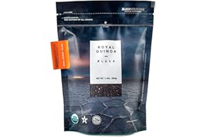 Black Mountain Premium Superfoods | Organic Royal Black Quinoa | 12 oz