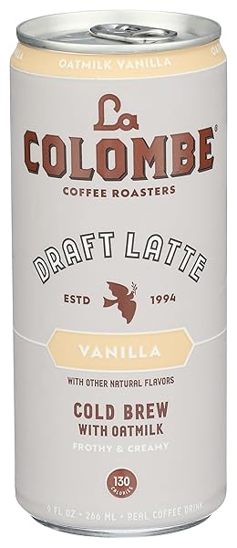LA COLOMBE OATMILK DRAFT LATTE, PLANT-BASED, DAIRY-FREE, GRAB...