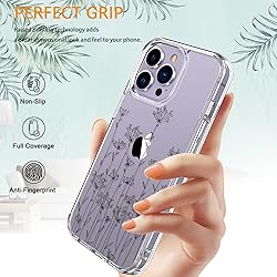 LUHOURI for iPhone 15 Pro Max Case with Screen