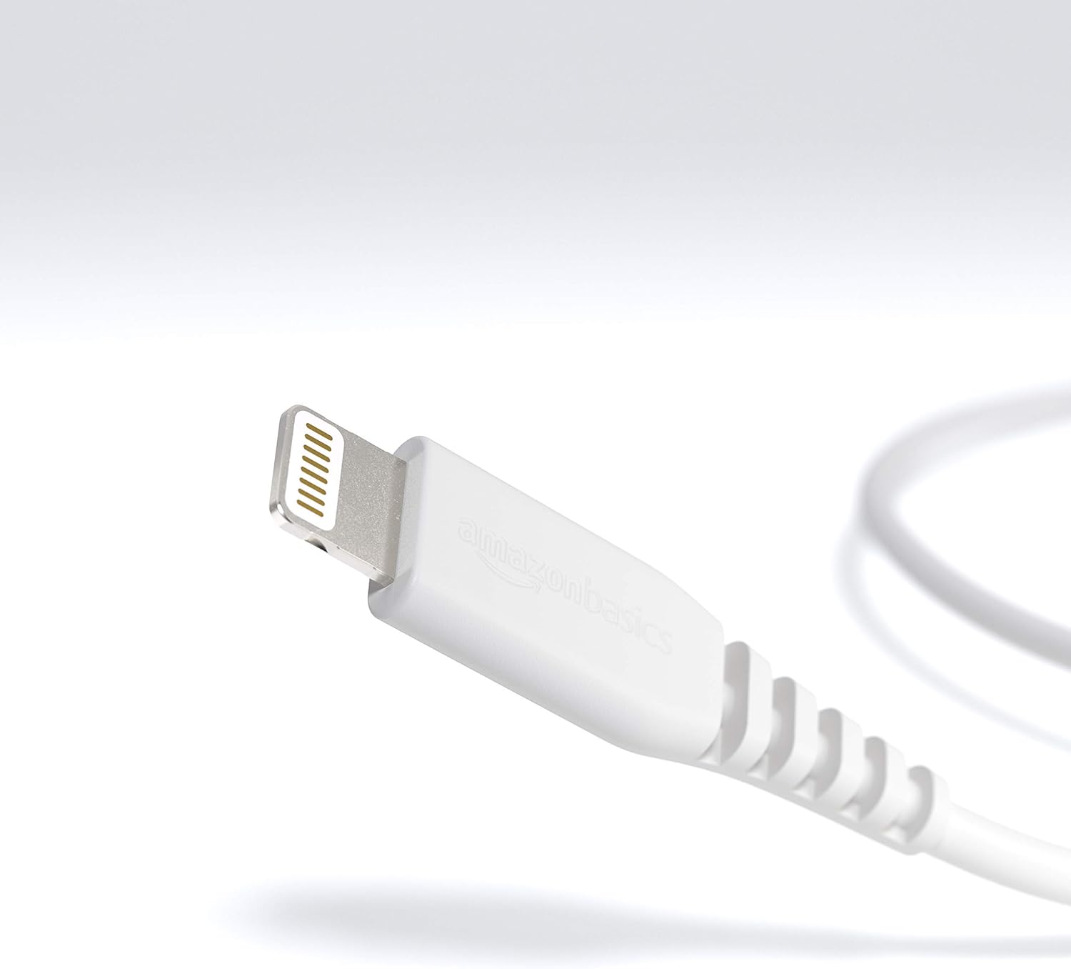Basics MFi-Certified Lightning to USB A Cable for Apple iPhone and iPad - 3 Feet (0.9 Meters) - White
