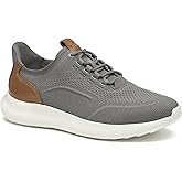 Johnston & Murphy Men’s Amherst 2.0 Knit Plain Toe Dress Casual Shoe, Gray Knit, 10 M