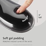 Kensington Duo Gel Mouse Pad with Wrist Rest Blue 62401 Ergonomic view 3