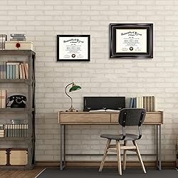 GraduationMall 8.5x11 Diploma Frame with Black over