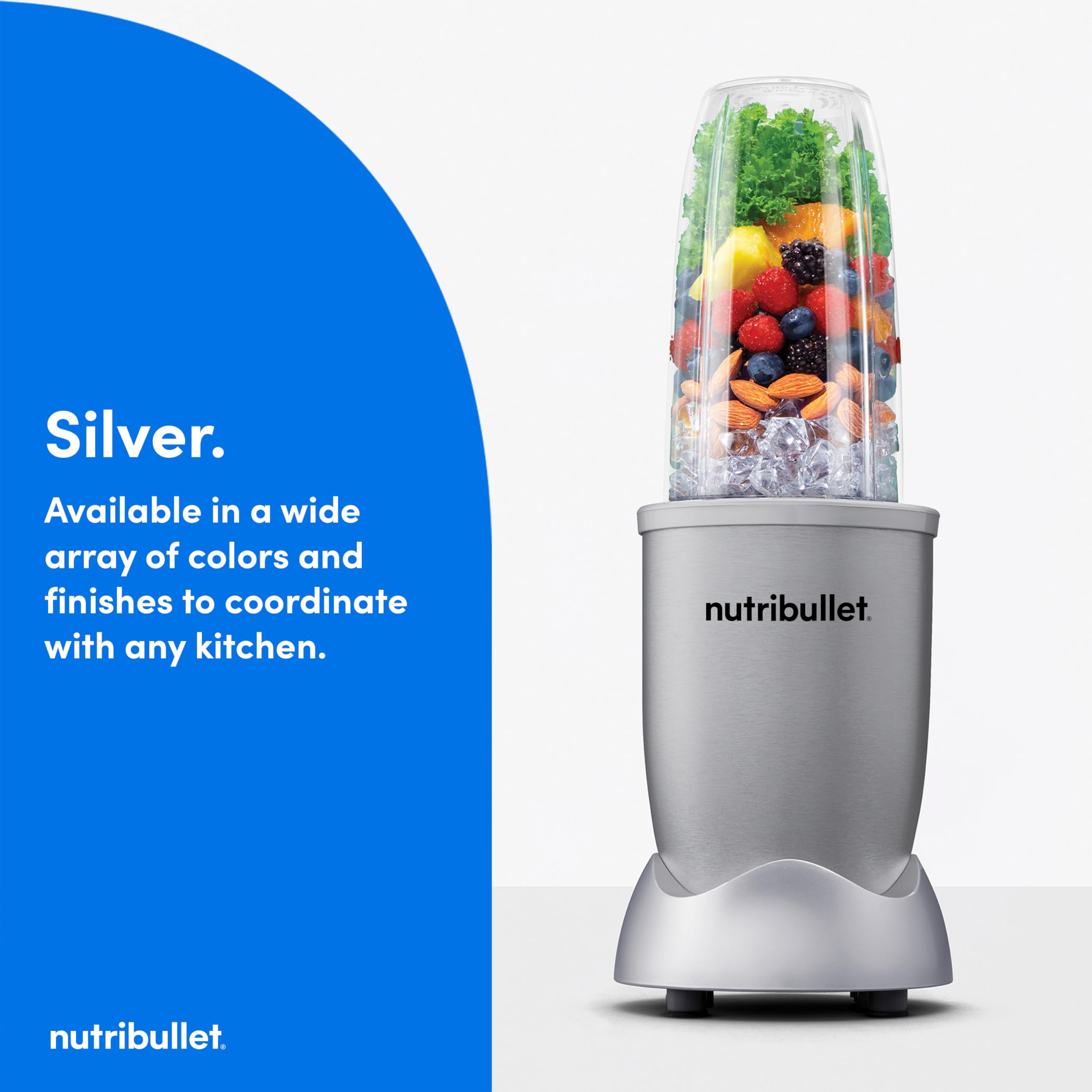 NutriBullet NB9-1301S Pro 13 Piezas Plata, 900W