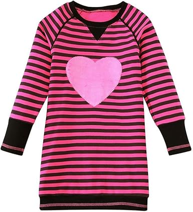 long sleeve girls sweater dress