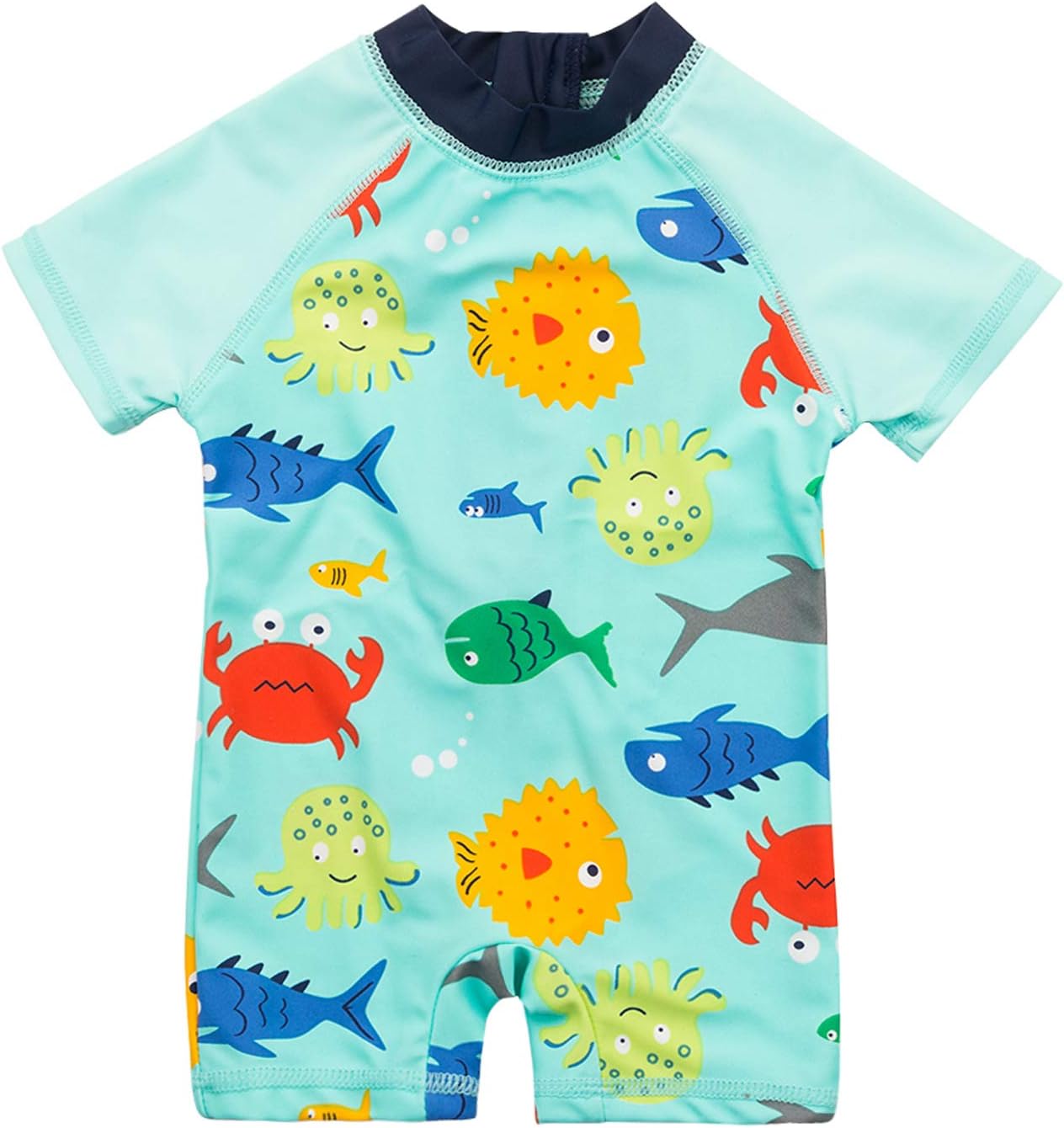 Vivafun Baby Boy Rash Guard Sun Protective Infant Toddler Swimwear