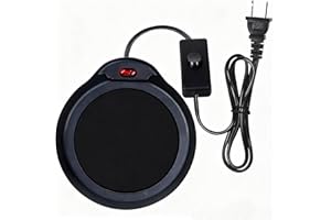 Dialan's Candle Warmer Wax Melter, Warmer Plate for Candle Jar, Wax Cubes Melter, Warmer Plate, Electric Coffee Mug Warmer, Tea or Various Beverages Warmer, for Home, Office Desk, etc(Black)