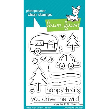 Lawn Fawn Clear Stamps - Happy Trails #LF601
