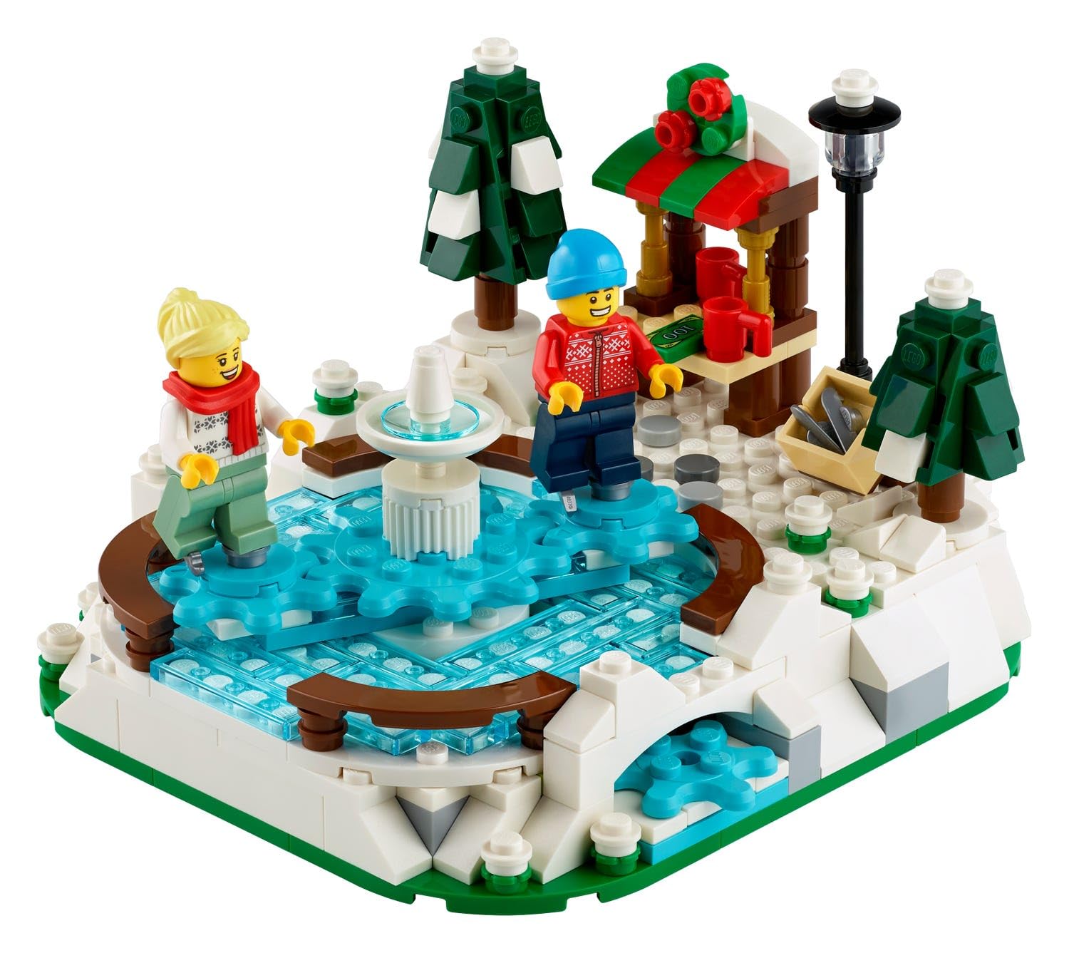 LEGO 40416 Ice Skating Rink 2020 Christmas Promo (2020 Limited Edition)