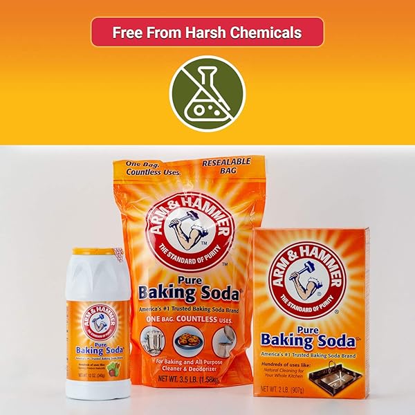 ARM & HAMMER – 1155 FRIDGE-N-FREEZER BAKING SODA, 14 OZ, MULTI