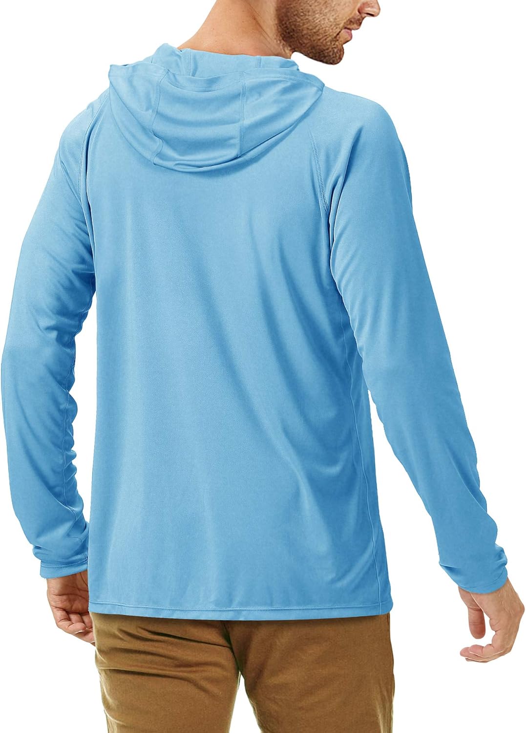 Roadbox Men's UPF50 UV/Sun Protection Quick-Dry Hoodies Long Sleeve Shirts for Swim Fishing Goft Hiking at  Men’s Clothing store