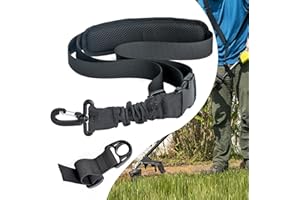 AKUATUZ Trimmer Shoulder Strap Universal for Weed Eater Brush Cutter Harness Compatible with EGO String Trimmer, Leaf Blower