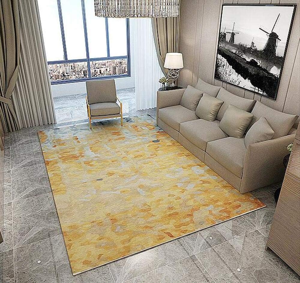 YQZS Ultra Soft Rectangle Area Rugs Abstract Cream Large Area Rug Home Carpet,200X300Cm(79X118Inch)