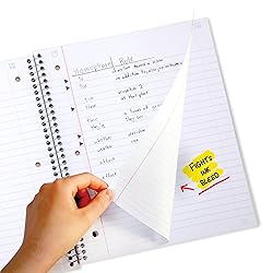Five Star Spiral Notebook + Study App, 3