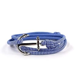 Riptide Vibes Adjustable Anchor Bracelet - Made In