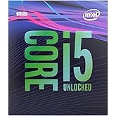 Intel Core i5-9600K Desktop Processor 6 Cores up to 4.6 GHz Turbo unlocked LGA1151 300 Series 95W (Renewed)
