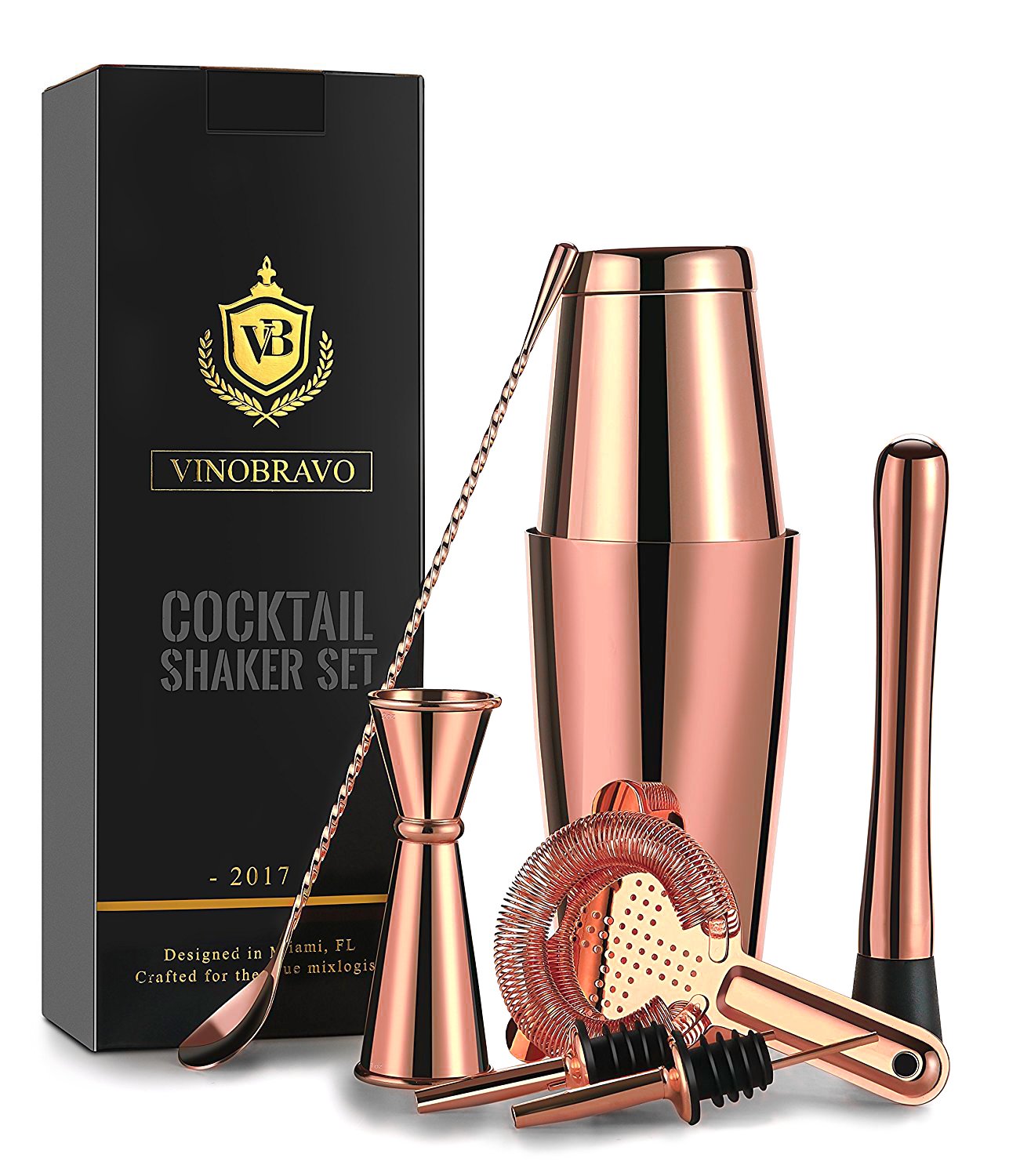 vinobravo cocktail shaker set