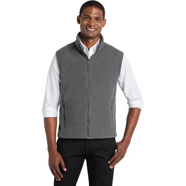 Port Authority Fleece Vest at Amazon Men's Clothing store