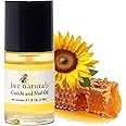 Bee Naturals Nail & Cuticle Oil 0.5 oz - Heals Cracked Nails & Rigid Cuticles. Deep moisture for nails and cuticles. Contains rich avocado and castor oils. Massage into nails and cuticles.