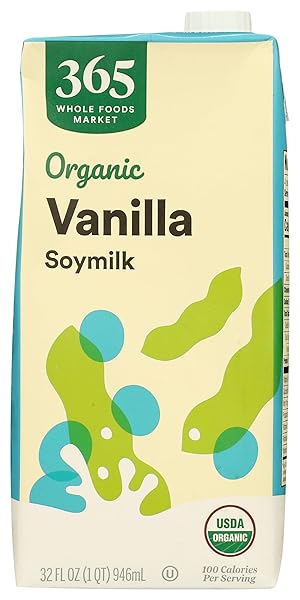 365 BY WHOLE FOODS MARKET, ORGANIC VANILLA SOY BEVERAGE, 32 FL OZ