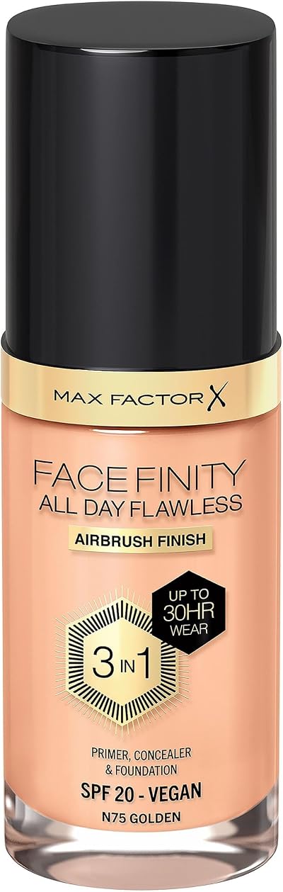 Max Factor Facefinity All Day Flawless Foundation 3-in-1 SPF20 30ml N75