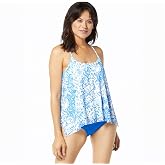 COCO REEF Current Bra Sized Mesh Layer Underwire Tankini Top &mdash; Women's Swim Suit Top