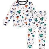 pureborn Baby Toddler Kids Viscose from Bamboo Pajamas Set Pjs 2pcs 18M-8Y