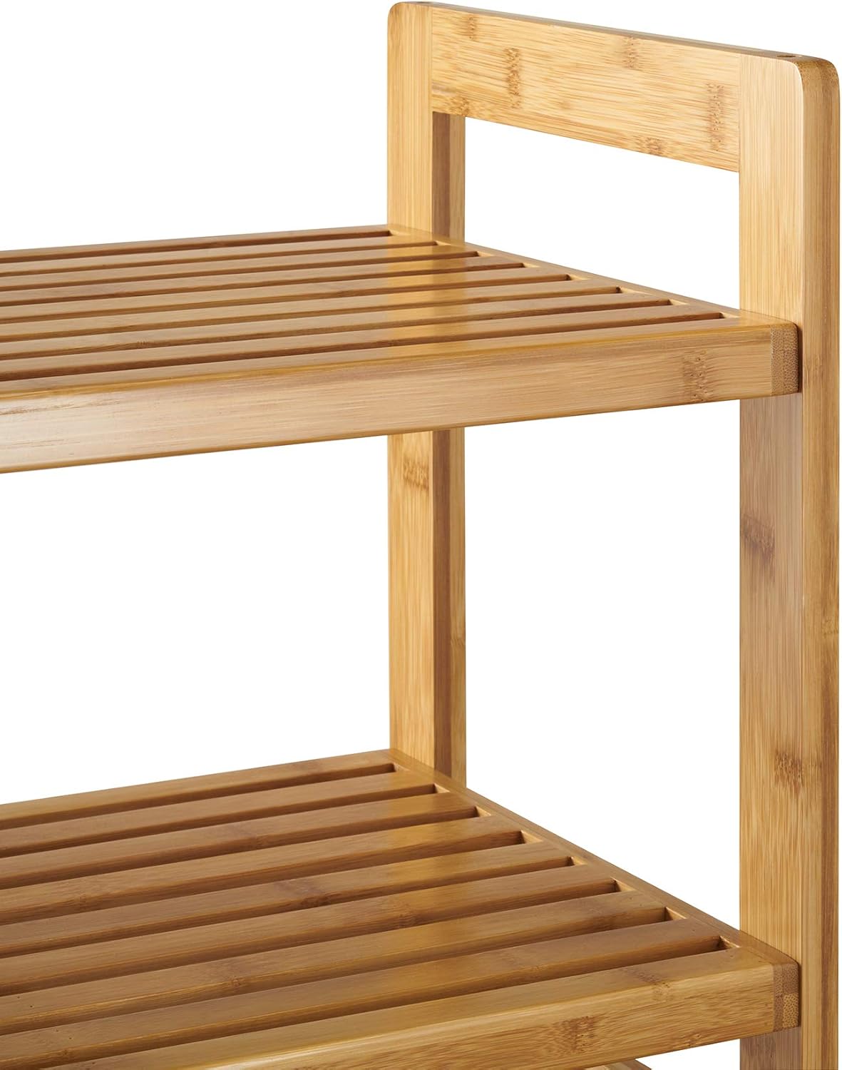 bamboo shoe rack amazon on Amazon Com Trinity Shoe Rack 2 Pack Bamboo Home Kitchen