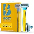 Amazon.com: Bolt Skin + Shave Performance Razor for Men’s Leg, Head ...