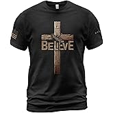 Believe Shirt, Jesus Shirts for Men, Christian Shirts for Men, Cross Shirt, Christian Tshirts 2