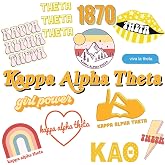 Sorority Shop - Kappa Alpha Theta - Sticker Sheet - Girl Power