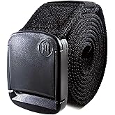 Betta 1.5 Inch Wide Men's Elastic Stretch Belt with Fully Adjustable High-Strength Buckle